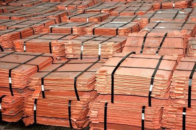 Paletli bakır katot paketleri